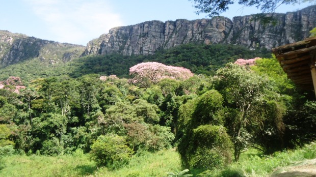 Vista de parte da Serra São José