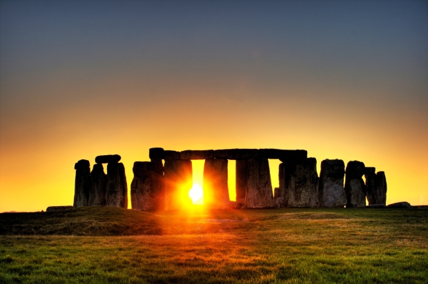 As pedras de Stonehenge, crédito a Simon Wakefield